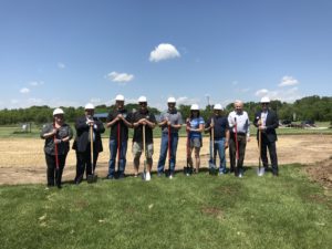 2018 ground-breaking at the McFarland Soccer Club