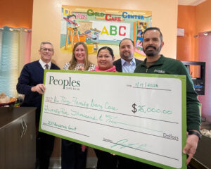 Peoples State Bank donation photo